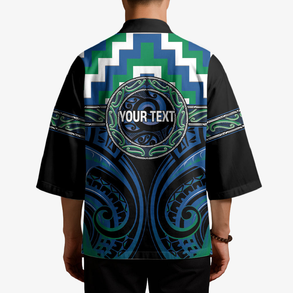 Aotearoa Ngati Ranginui Personalised Kimono Maori Iwi Poutama Puhoro Tattoo