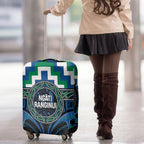 Aotearoa Ngati Ranginui Luggage Cover Maori Iwi Poutama Puhoro Tattoo