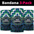 Aotearoa Ngati Ranginui Neck Gaiter Maori Iwi Poutama Puhoro Tattoo