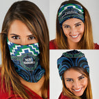 Aotearoa Ngati Ranginui Neck Gaiter Maori Iwi Poutama Puhoro Tattoo