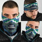 Aotearoa Ngati Ranginui Neck Gaiter Maori Iwi Poutama Puhoro Tattoo