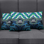 Aotearoa Ngati Ranginui Pillow Cover Maori Iwi Poutama Puhoro Tattoo