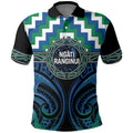 Aotearoa Ngati Ranginui Personalised Polo Shirt Maori Iwi Poutama Puhoro Tattoo