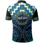 Aotearoa Ngati Ranginui Personalised Polo Shirt Maori Iwi Poutama Puhoro Tattoo