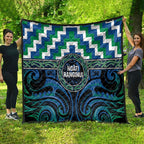 Aotearoa Ngati Ranginui Quilt Maori Iwi Poutama Puhoro Tattoo
