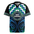 Aotearoa Ngati Ranginui Personalised Rugby Jersey Maori Iwi Poutama Puhoro Tattoo