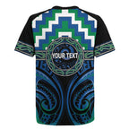 Aotearoa Ngati Ranginui Personalised Rugby Jersey Maori Iwi Poutama Puhoro Tattoo