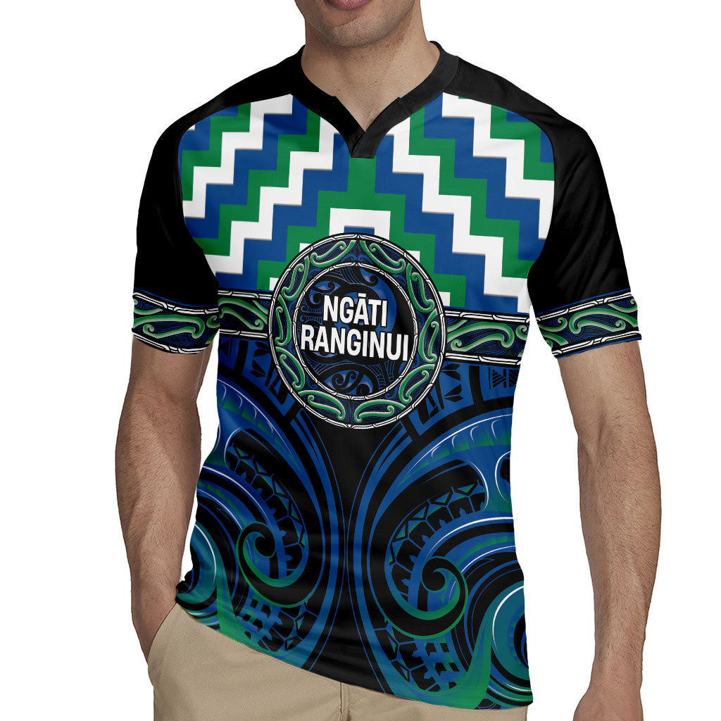 Aotearoa Ngati Ranginui Personalised Rugby Jersey Maori Iwi Poutama Puhoro Tattoo