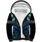 Aotearoa Ngati Ranginui Personalised Sherpa Hoodie Maori Iwi Poutama Puhoro Tattoo