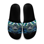 Aotearoa Ngati Ranginui Slide Sandals Maori Iwi Poutama Puhoro Tattoo