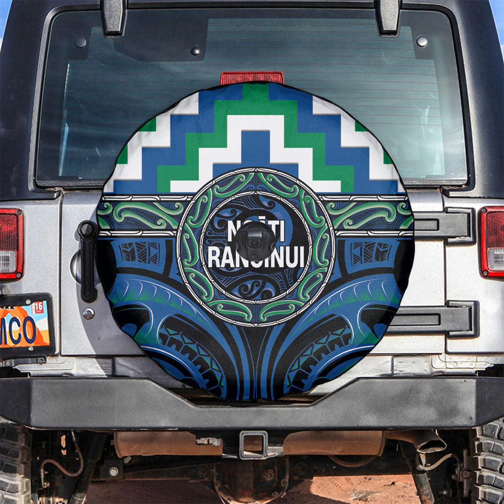 Aotearoa Ngati Ranginui Spare Tire Cover Maori Iwi Poutama Puhoro Tattoo