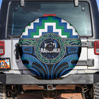 Aotearoa Ngati Ranginui Spare Tire Cover Maori Iwi Poutama Puhoro Tattoo