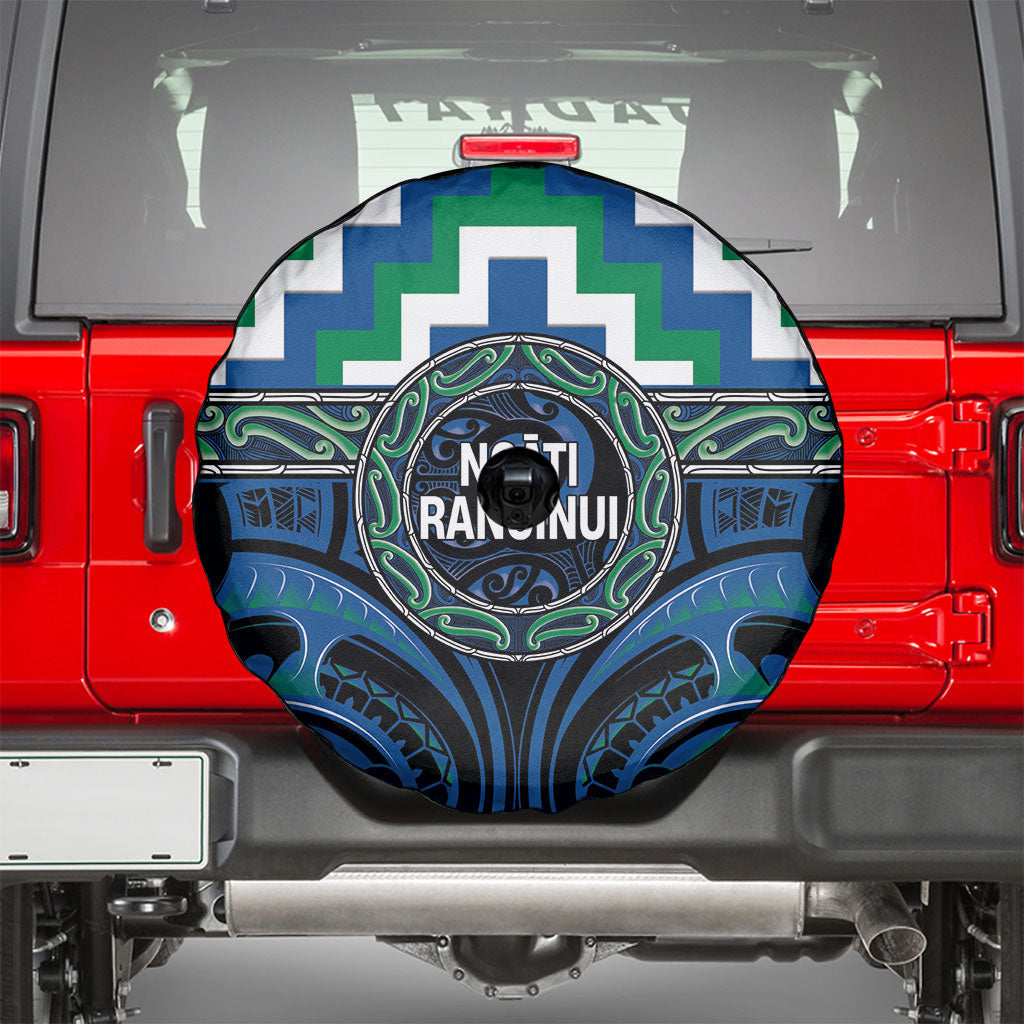 Aotearoa Ngati Ranginui Spare Tire Cover Maori Iwi Poutama Puhoro Tattoo