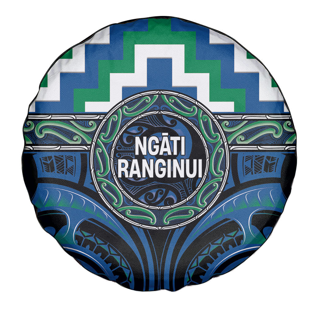 Aotearoa Ngati Ranginui Spare Tire Cover Maori Iwi Poutama Puhoro Tattoo