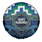 Aotearoa Ngati Ranginui Spare Tire Cover Maori Iwi Poutama Puhoro Tattoo