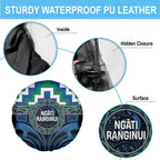 Aotearoa Ngati Ranginui Spare Tire Cover Maori Iwi Poutama Puhoro Tattoo