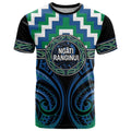 Aotearoa Ngati Ranginui Personalised T Shirt Maori Iwi Poutama Puhoro Tattoo