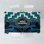 Aotearoa Ngati Ranginui Tablecloth Maori Iwi Poutama Puhoro Tattoo