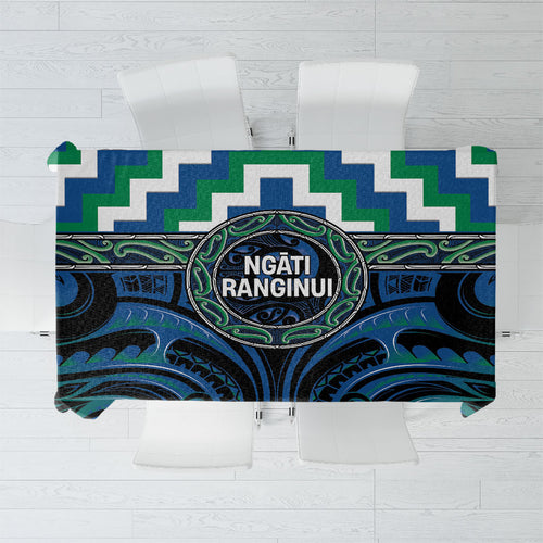 Aotearoa Ngati Ranginui Tablecloth Maori Iwi Poutama Puhoro Tattoo