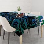 Aotearoa Ngati Ranginui Tablecloth Maori Iwi Poutama Puhoro Tattoo