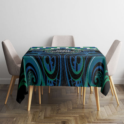 Aotearoa Ngati Ranginui Tablecloth Maori Iwi Poutama Puhoro Tattoo