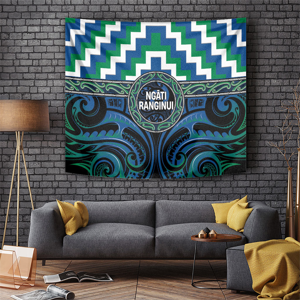 Aotearoa Ngati Ranginui Tapestry Maori Iwi Poutama Puhoro Tattoo