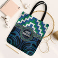 Aotearoa Ngati Ranginui Tote Bag Maori Iwi Poutama Puhoro Tattoo
