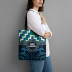Aotearoa Ngati Ranginui Tote Bag Maori Iwi Poutama Puhoro Tattoo