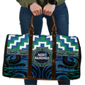 Aotearoa Ngati Ranginui Travel Bag Maori Iwi Poutama Puhoro Tattoo