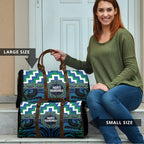 Aotearoa Ngati Ranginui Travel Bag Maori Iwi Poutama Puhoro Tattoo