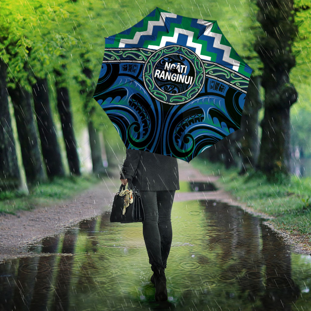 Aotearoa Ngati Ranginui Umbrella Maori Iwi Poutama Puhoro Tattoo