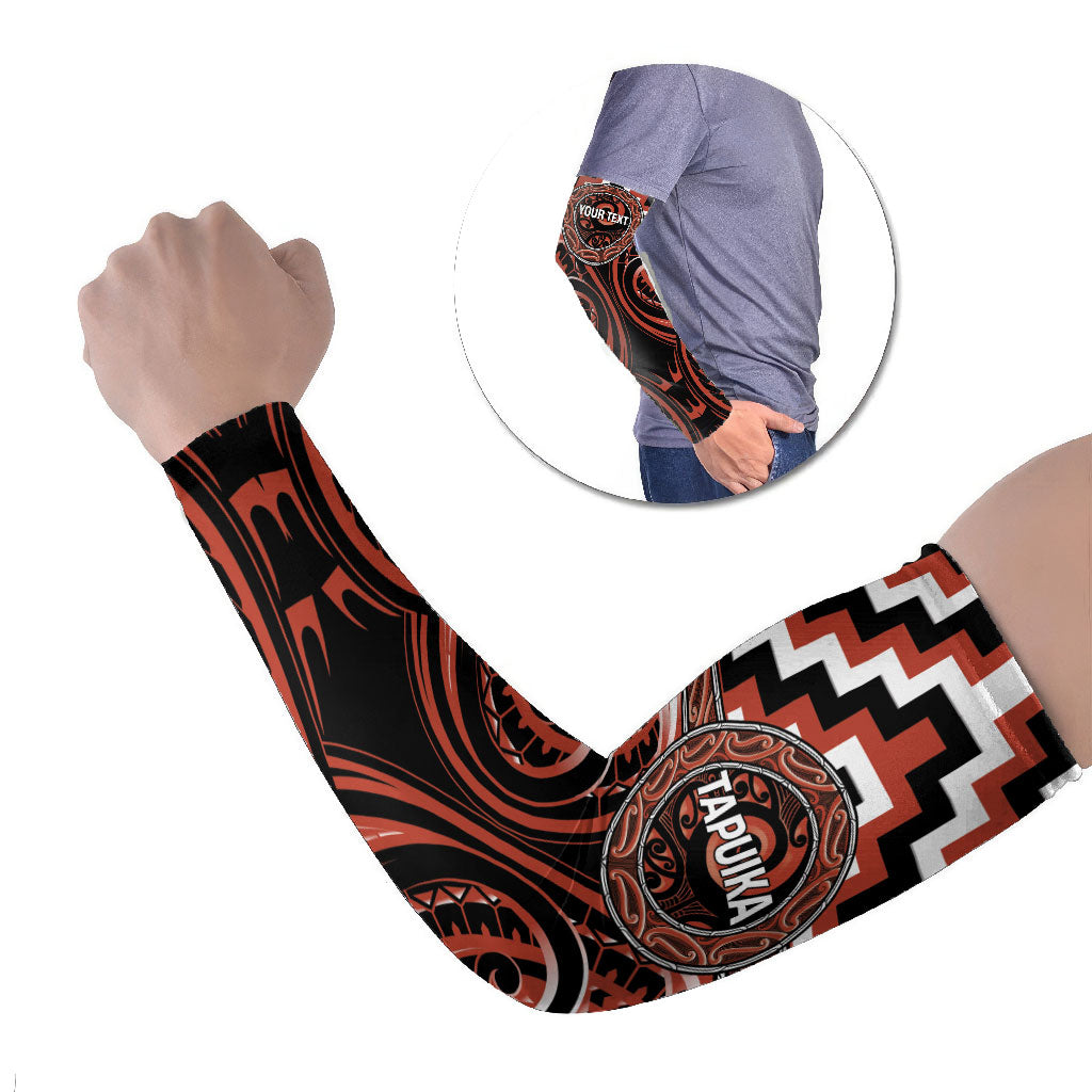 Aotearoa Tapuika Personalised Arm Sleeves Maori Iwi Poutama Puhoro Tattoo