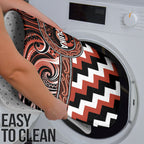 Aotearoa Tapuika Bathroom Set Maori Iwi Poutama Puhoro Tattoo