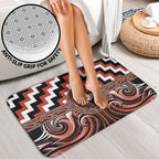Aotearoa Tapuika Bathroom Set Maori Iwi Poutama Puhoro Tattoo