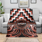 Aotearoa Tapuika Blanket Maori Iwi Poutama Puhoro Tattoo