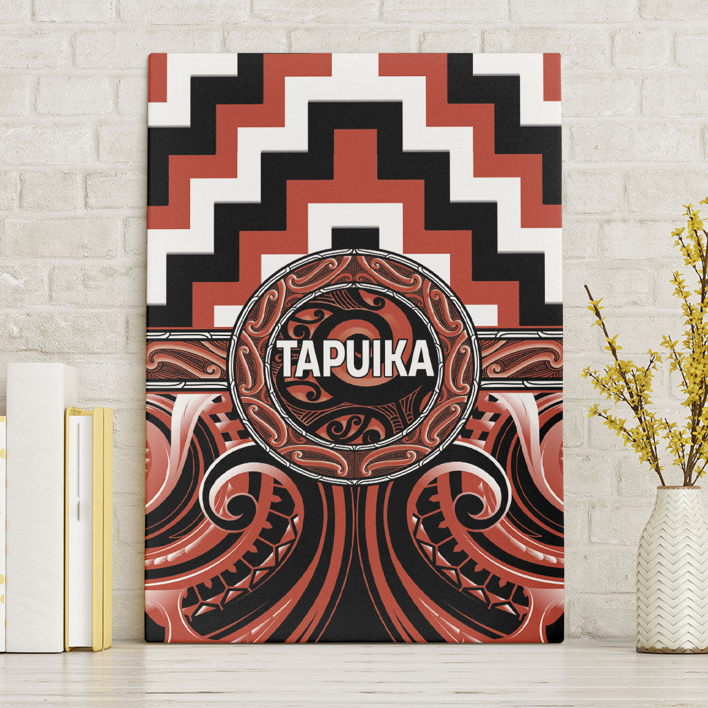 Aotearoa Tapuika Canvas Wall Art Maori Iwi Poutama Puhoro Tattoo