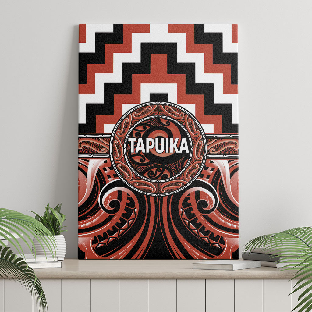 Aotearoa Tapuika Canvas Wall Art Maori Iwi Poutama Puhoro Tattoo