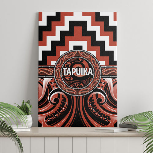 Aotearoa Tapuika Canvas Wall Art Maori Iwi Poutama Puhoro Tattoo