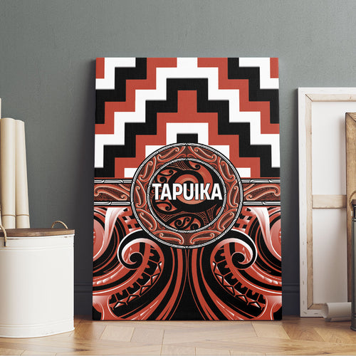Aotearoa Tapuika Canvas Wall Art Maori Iwi Poutama Puhoro Tattoo