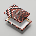 Aotearoa Tapuika Canvas Wall Art Maori Iwi Poutama Puhoro Tattoo