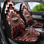 Aotearoa Tapuika Car Seat Cover Maori Iwi Poutama Puhoro Tattoo