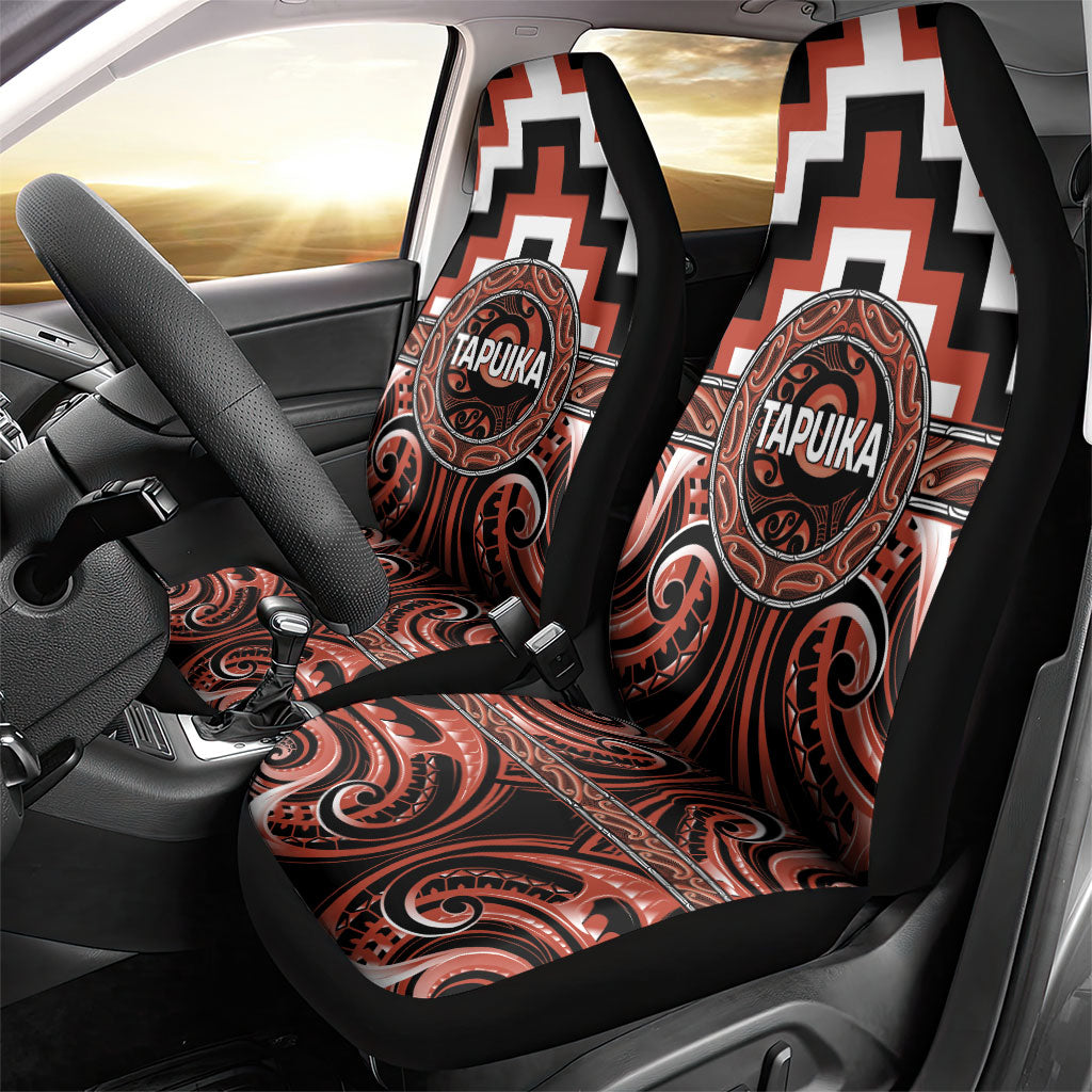 Aotearoa Tapuika Car Seat Cover Maori Iwi Poutama Puhoro Tattoo
