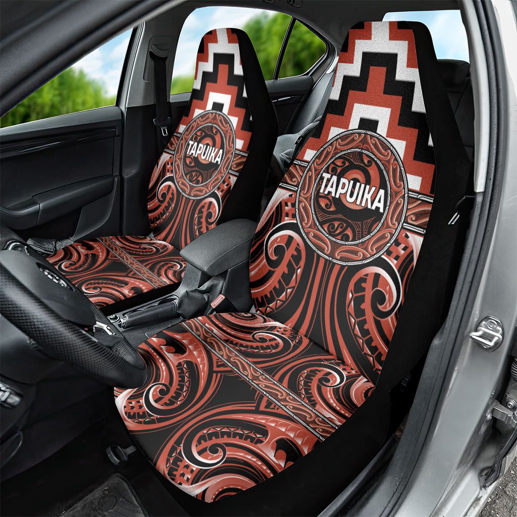 Aotearoa Tapuika Car Seat Cover Maori Iwi Poutama Puhoro Tattoo