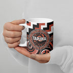 Aotearoa Tapuika Personalised Ceramic Mug Maori Iwi Poutama Puhoro Tattoo