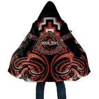 Aotearoa Tapuika Personalised Cloak Maori Iwi Poutama Puhoro Tattoo