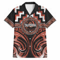 Aotearoa Tapuika Personalised Hawaiian Shirt Maori Iwi Poutama Puhoro Tattoo