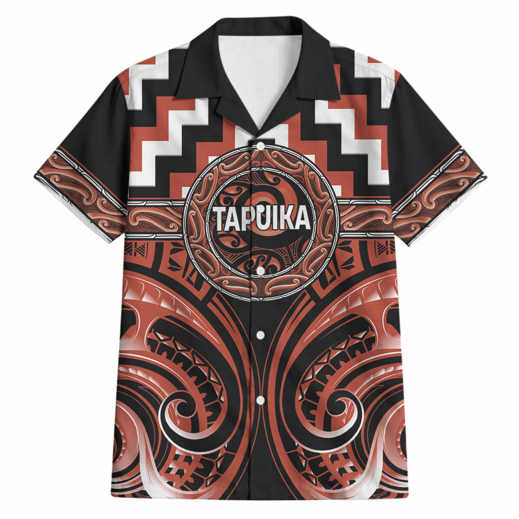 Aotearoa Tapuika Personalised Hawaiian Shirt Maori Iwi Poutama Puhoro Tattoo
