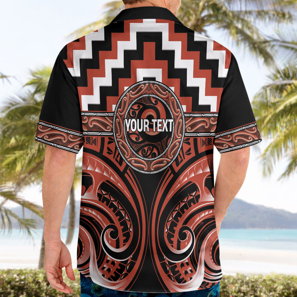 Aotearoa Tapuika Personalised Hawaiian Shirt Maori Iwi Poutama Puhoro Tattoo