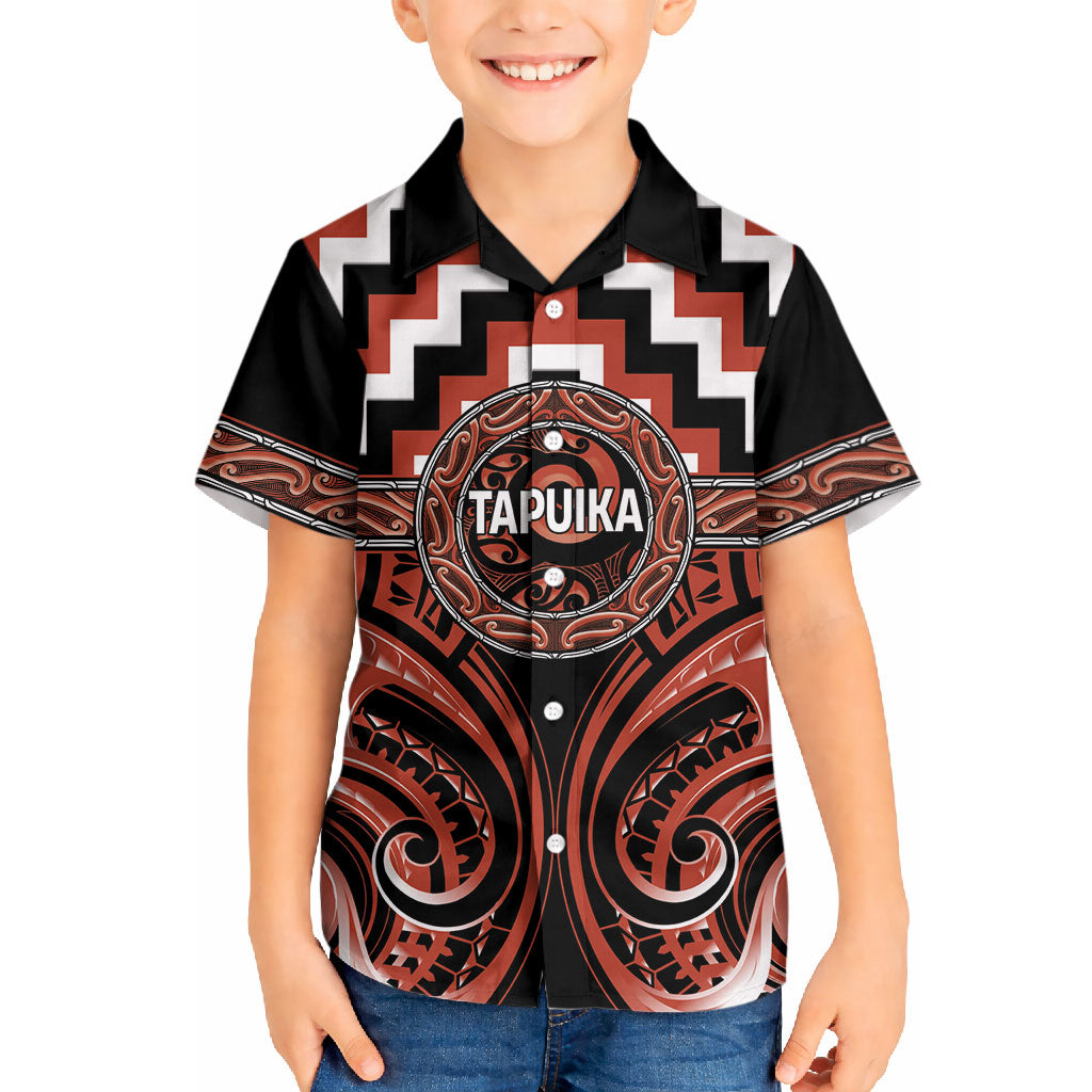 Aotearoa Tapuika Personalised Hawaiian Shirt Maori Iwi Poutama Puhoro Tattoo