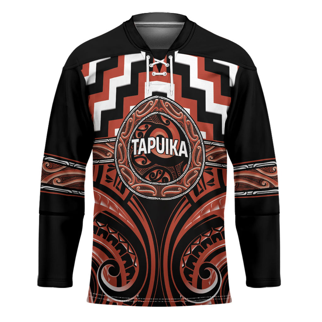 Aotearoa Tapuika Personalised Hockey Jersey Maori Iwi Poutama Puhoro Tattoo
